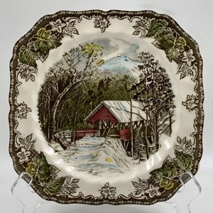Johnson Brothers Friendly Village Square Salad Plate (s) Bridge Made in England - Picture 1 of 5