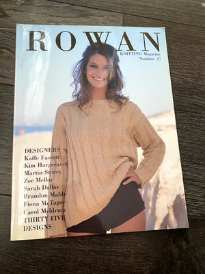 ROWAN KNITTING MAGAZINE BOOK NUMBER 27 - Image 1 of 4