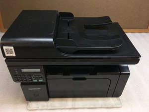 HP LaserJet Pro M1212nf MFP All-in-One Monochrome Laser Printer 3K PC Toner Incl - Afbeelding 1 van 12