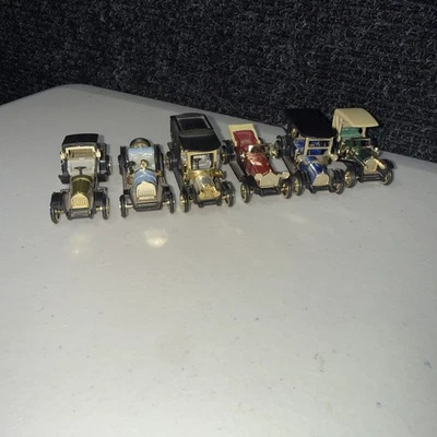 批量 8 件 高速压铸老式汽车 黄铜装饰模型  — 第 1/4 张图片