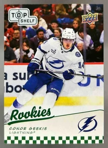 2025 Upper Deck NSCC Redemption Conor Geekie #TS-7 Top Shelf NHL Rookies RC - Foto 1 di 11