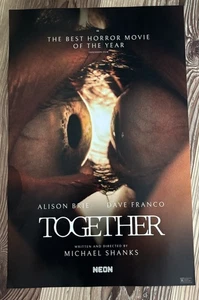 Together Movie Premier Early Release Horror Promo Poster Alison Brie Dave Franco - Bild 1 von 2