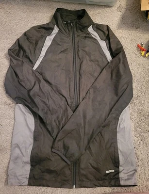 Cortavientos Tell Gear resistente al agua para hombre - negro, pequeño Foto 1 de 4