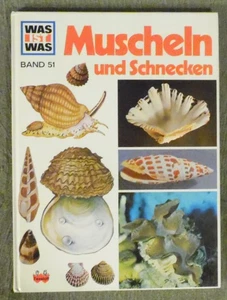 Was ist Was Band 51 , Muscheln und Schnecken , W. Hähnel , Tessloff , HC , 1973 - Picture 1 of 12