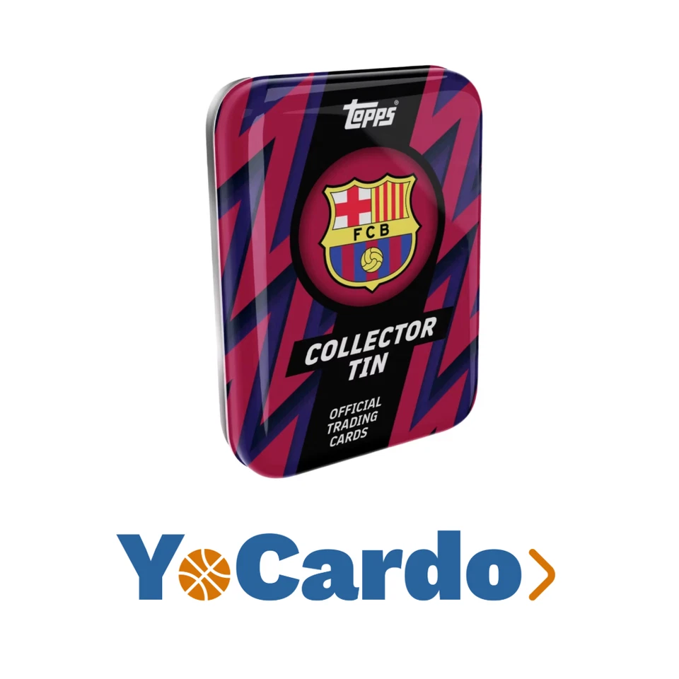 2025-26 Topps FC Barcelona Collector Tin - Image 1 of 1