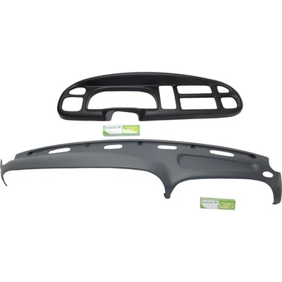 Dash Cover Kit For 98-01 Dodge Ram 1500 2500 3500 Gray - Instrument Panel Cover - Image 1 of 4