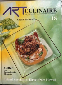 Art Culinaire 18 Herbst 1990 Hawaii Pierre Franey Philippe Padovani Kalbfleisch - Bild 1 von 11