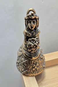 1990 Dan Daniel Riccio Little Bride Bronze Bell miniature - Picture 1 of 6