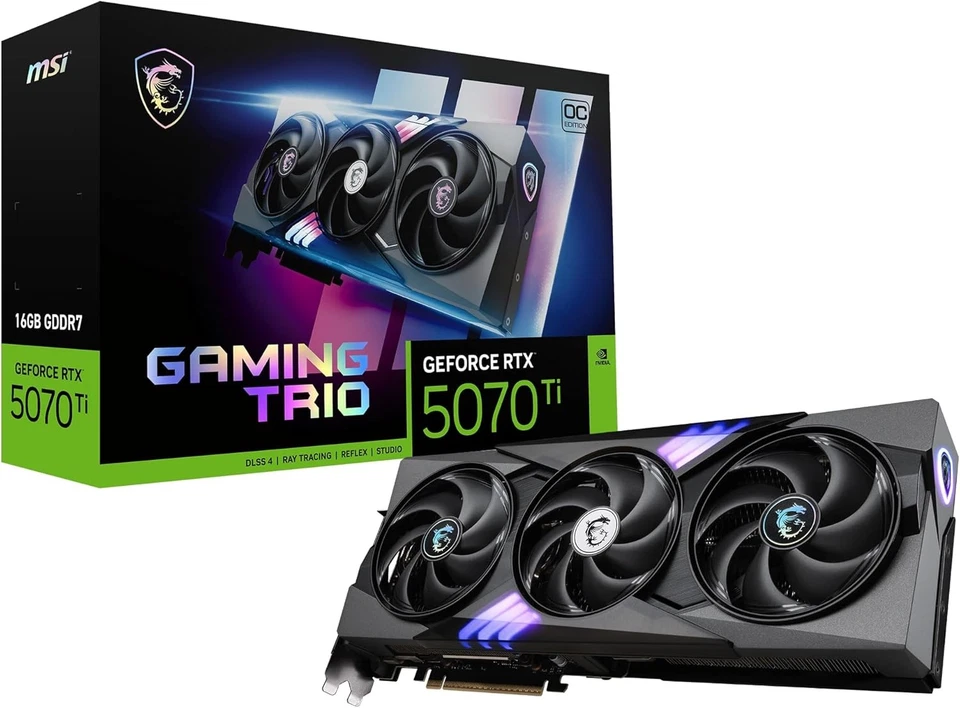 V531-240R MSI GeForce Rtx 5070 Ti Gaming Trio Oc Grafikkarte PCI-Express D