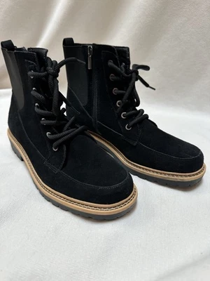 Botas Crown Vintage de gamuza negras - para mujer talla 9 Foto 1 de 4