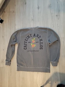 Hombre Cafeína y Kilos Estilo Vintage Sudadera S🔥🔥 - Imagen 1 de 7