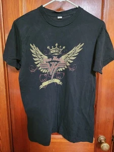 2007-2008 Van Halen Tour Shirt T-Shirt Erwachsene Größe Small SCHWARZ - Bild 1 von 4