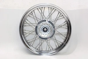 2009 KAWASAKI VULCAN 900 VN900B CLASSIC OEM FRONT WHEEL RIM - Foto 1 di 18