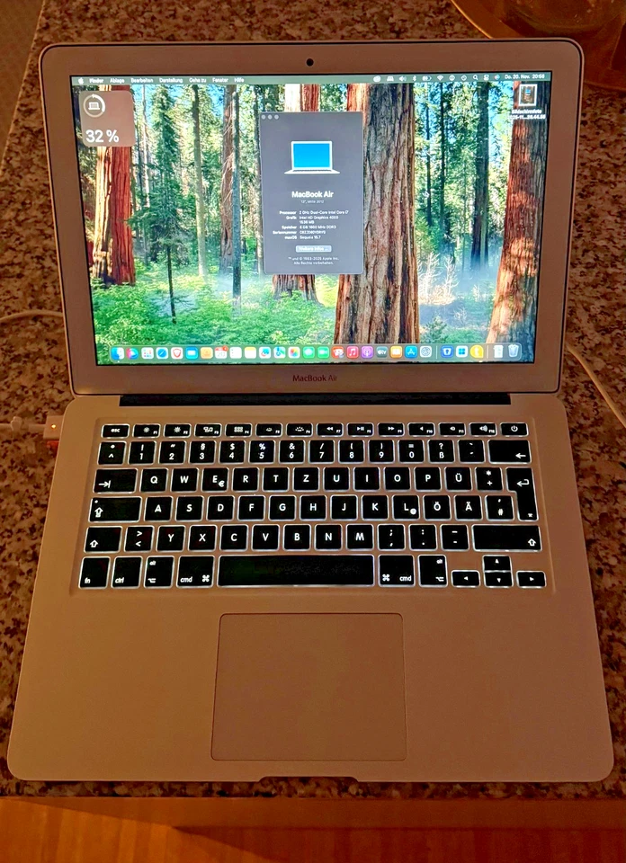 Apple MacBook Air 2012 - i7 - 8GB - 256 GB SSD - Bild 1 von 1