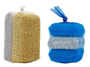 EZ Brite Non Scratch Kitchen Scrub Pad Cleaning Sponge - Picture 1 of 4