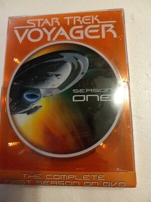 Star Trek: Voyager TV Series, Complete First/1st Season DVD Box Set, 5-Disc, New - Image 1 of 2