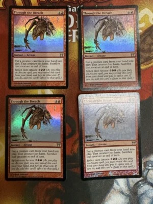 Playset: FOIL - Through the Breach X4 - Champions of Kamigawa - MTG - Image 1 of 4