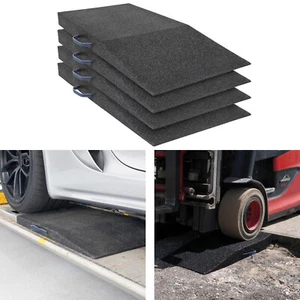 TOPRUBBER® 4er Auffahrrampensatz aus Gummigranulat 1000x500x100 mm - Bild 1 von 10