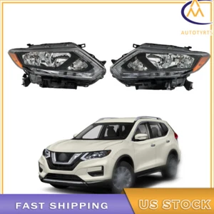 Faros halógenos izquierdo+derecho para Nissan Rogue 2014 2015 2016 con LED DRL - Imagen 1 de 11