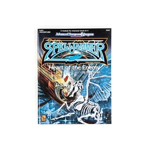 TSR - AD&D - Spelljammer, Heart of the Enemy [VG] (Map Included) SJQ1 9347 - Picture 1 of 3