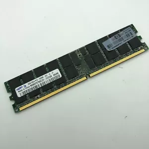 2GB Ram 2GB PC2-3200R 333 DDR2 SDRAM Memory 2RX4 ECC HP# 345114 - Picture 1 of 6