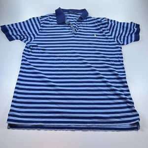 Polo Ralph Lauren Polo Para Hombre Extra Grande Alto XLT Azul Rayas Algodón Tejido - Imagen 1 de 7