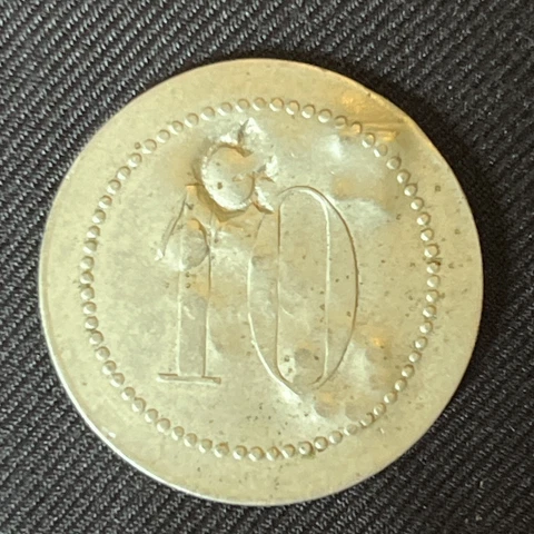 Ficha 10 ALMUD HACIENDA CONSTANCIA LAS MARIAS PUERTO RICO Comercio Cafe token EG Cover