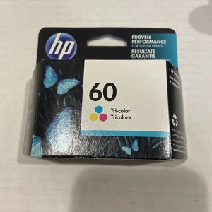 HP 60 Tri-color Original Ink Cartridge (CC643WN#140) EXP May 2023 - Picture 1 of 7