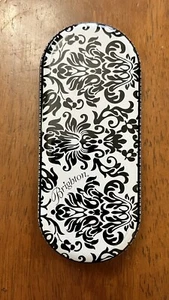 BRIGHTON Tin Metal Sunglasses Black and White Case - Picture 1 of 8