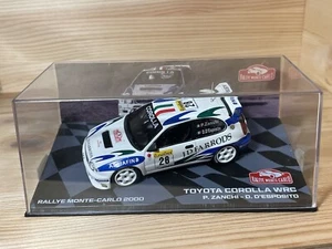 TOYOTA COROLLA WRC GRIFONE #28 P.ZANCHI RALLYE MONTECARLO 2000 IXO ALTAYA 1:43 - Foto 1 di 5
