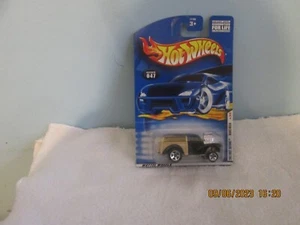 2001 HOT WHEELS FIRST EDITIONS MORRIS WAGON BLACK/TAN 35/36 #047 (B20) - Picture 1 of 5