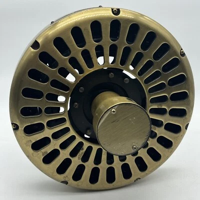 Nonworking Robbins Myers Hunter Original Fan Motor Brushed Brass Mod 22823 As-is - Image 1 of 4