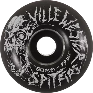 Spitfire Wester F4 99a Annihilation 60mm Black Skateboard Wheels (Set of 4) - Picture 1 of 1