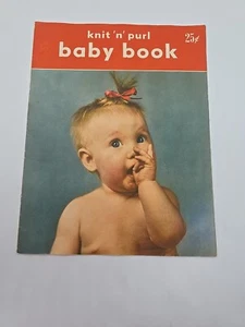 Knit ‘n’ Purl Baby Book Magazine ADVANCE PARIS DESIGNS - Picture 1 of 7
