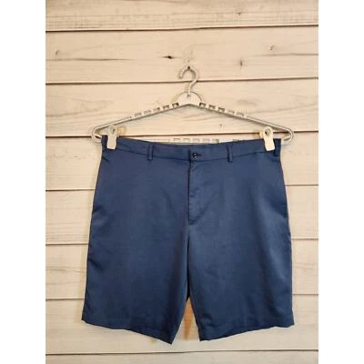 Pantalones cortos chinos informales de golf Walter Hagen para hombre azules lisos elásticos bolsillos talla 42 Foto 1 de 4