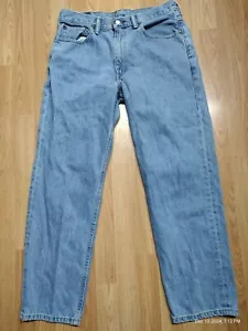 Levi's 505 Vaqueros Pierna Recta Color Azul 35x30 100% Algodón - Imagen 1 de 5