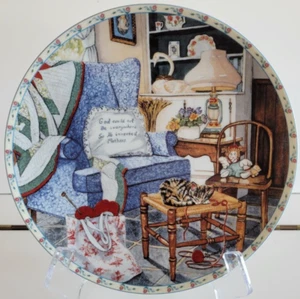 MOTHERS RETREAT COLLECTOR PLATE HANNAH HOLLISTER INGMIRE PLATE 846A 8.25 INCHES - Picture 1 of 6