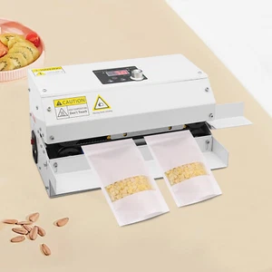 10mm/0.39in Commercial Heat Sealer Automatic Continuous Heat Bag Sealing Machine - Picture 1 of 15