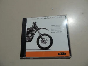 KTM 450 505 SX-F XC-F 2007, 2010 manual de taller manual de reparación - Imagen 1 de 2