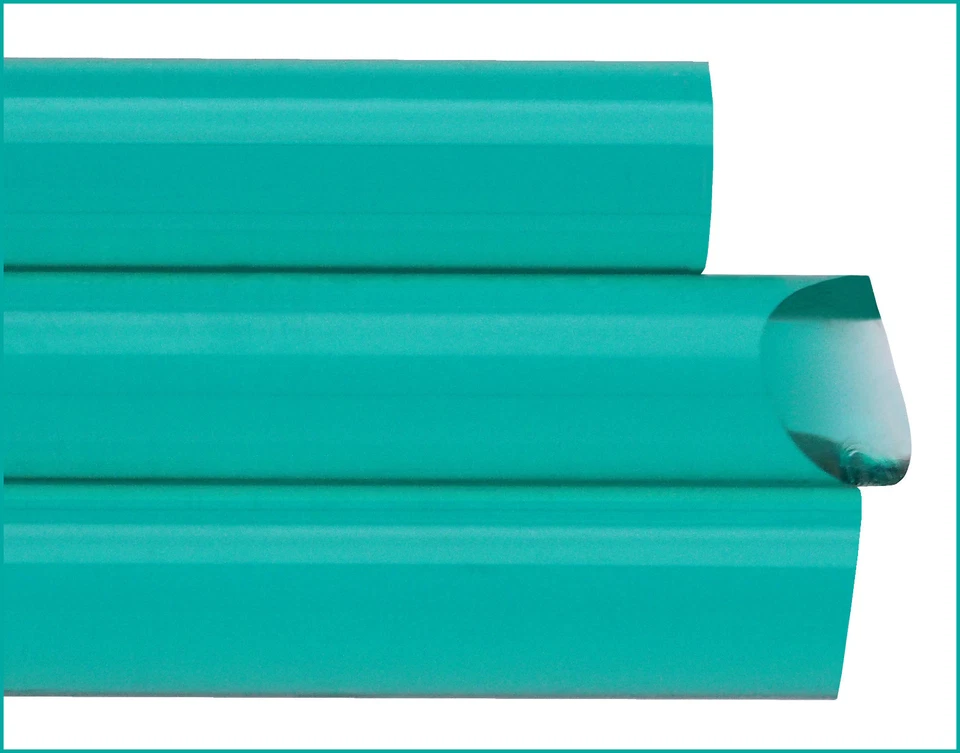 Meergrün (4/5mm) Transparent Glasstangen zum Perlenmachen - Effetre T026