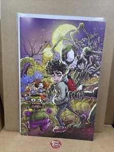 Edge Of Spider-Verse #2 2nd Print 1:25 Kaare Andrews Virgin Cover 1st Spooky-man - Picture 1 of 2