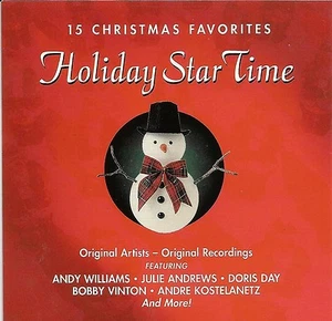 Holiday Star Time 15 Christmas Favorites Party Music CD Original Artists - Picture 1 of 3