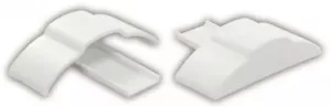 American Motorhome RV Trim End Cap Cover white 49635 - Picture 1 of 1