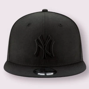 Gorra ajustable New York Yankees 9FIFTY - Gorra MLB New Era - Triple Negro Snapback - Imagen 1 de 3