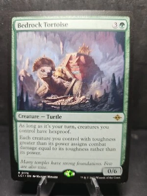 MTG Lost Caverns of Ixalan R Bedrock Tortoise #0176 - Image 1 of 2