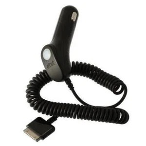 FOE IPHONES IPODS IPADS CAR CHARGER USB PORT COILED CABLE DC SOCKET PLUG-IN - Picture 1 of 3