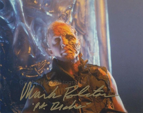 MARK ROLSTON as Private Drake - Aliens GENUINE SIGNED AUTOGRAPH Cover