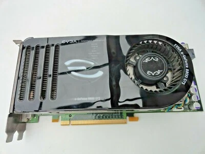 EVGA NVIDIA GeForce 8800 GTS 320MB DDR3 PCI-E Video graphics card 320P2N811AR - Image 1 of 4