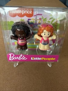 Fisher Price Barbie Little People Schwimmer Figur Set 2 Puppen Paket Neu in Verpackung - Bild 1 von 13