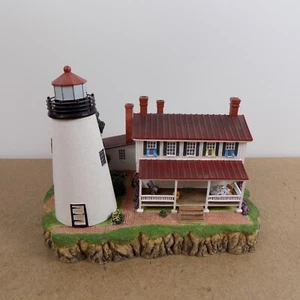 Harbour Lights Turkey Point Lighthouse Maryland Figurine #279 VGC w/ Box - Picture 1 of 9